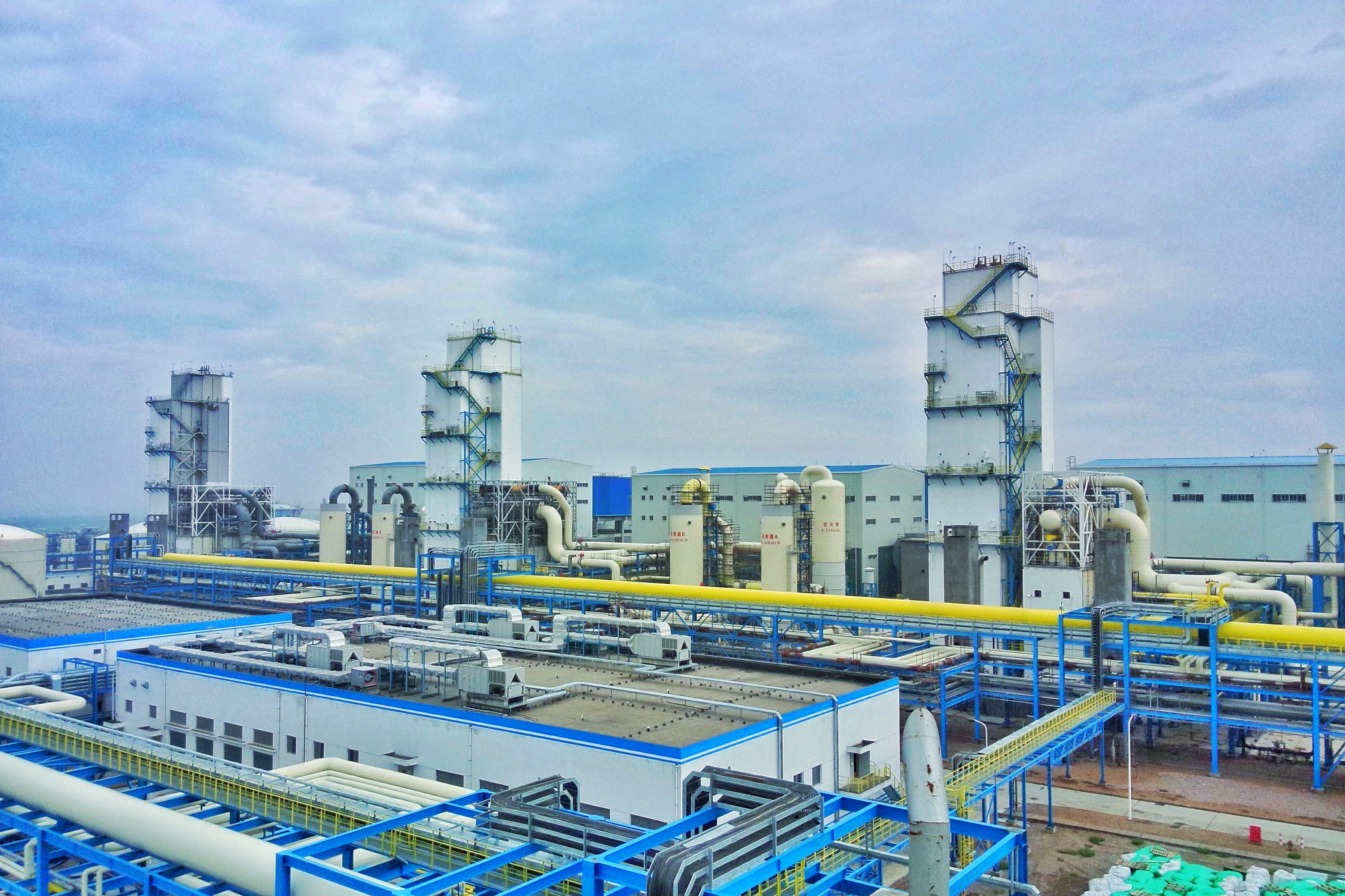 神华宁煤400万吨年煤炭间接液化项目空分冷箱安装