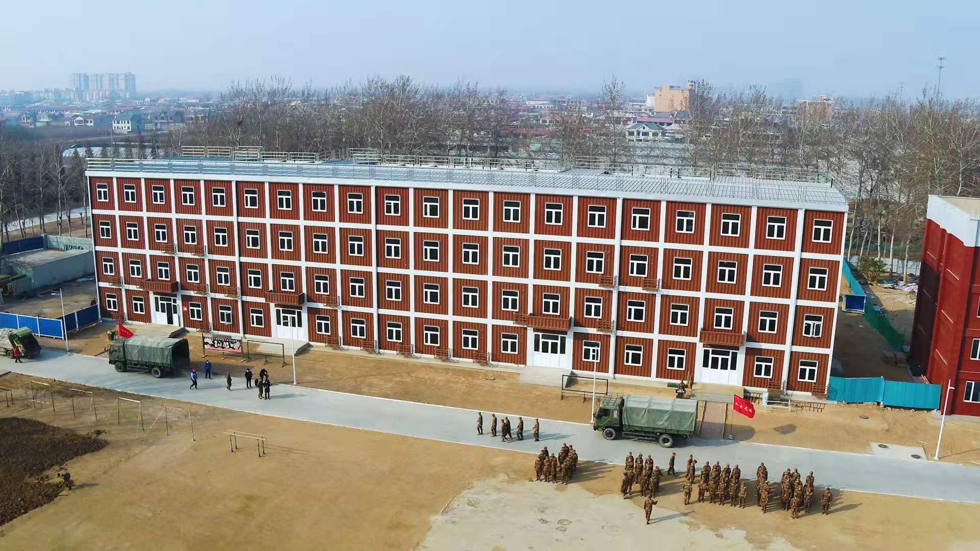 拆装式营房北方试点项目